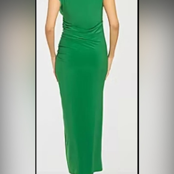 Premier amour Green maxi Christmas Holiday party  Dress Size 6 club party NWOT 5 - Picture 2 of 9